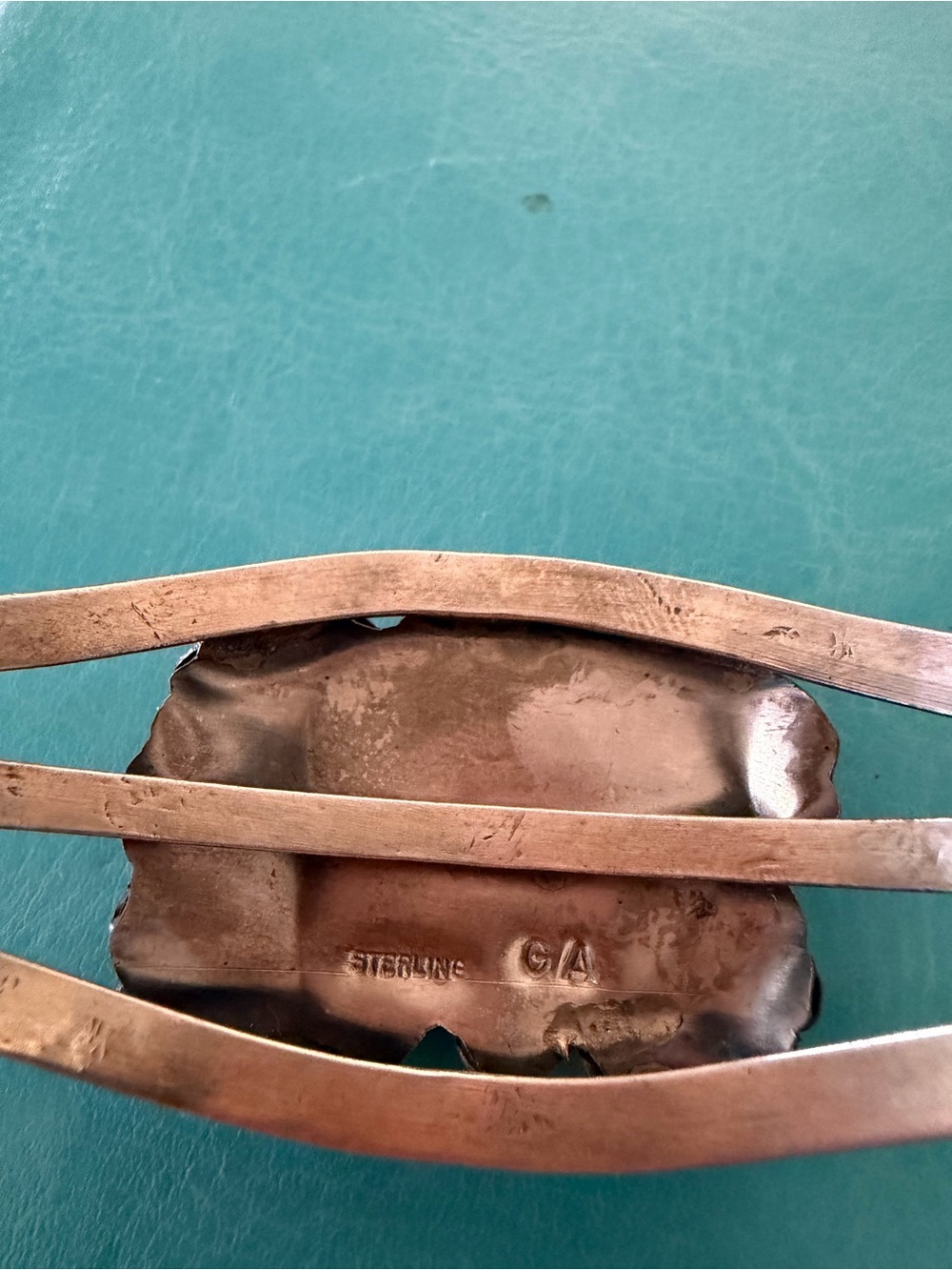Gilbert Adakai Southwestern bracelet - Picture 8 of 13